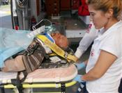 Mermer ocağında kaza: 1 işçi ağır yaralı